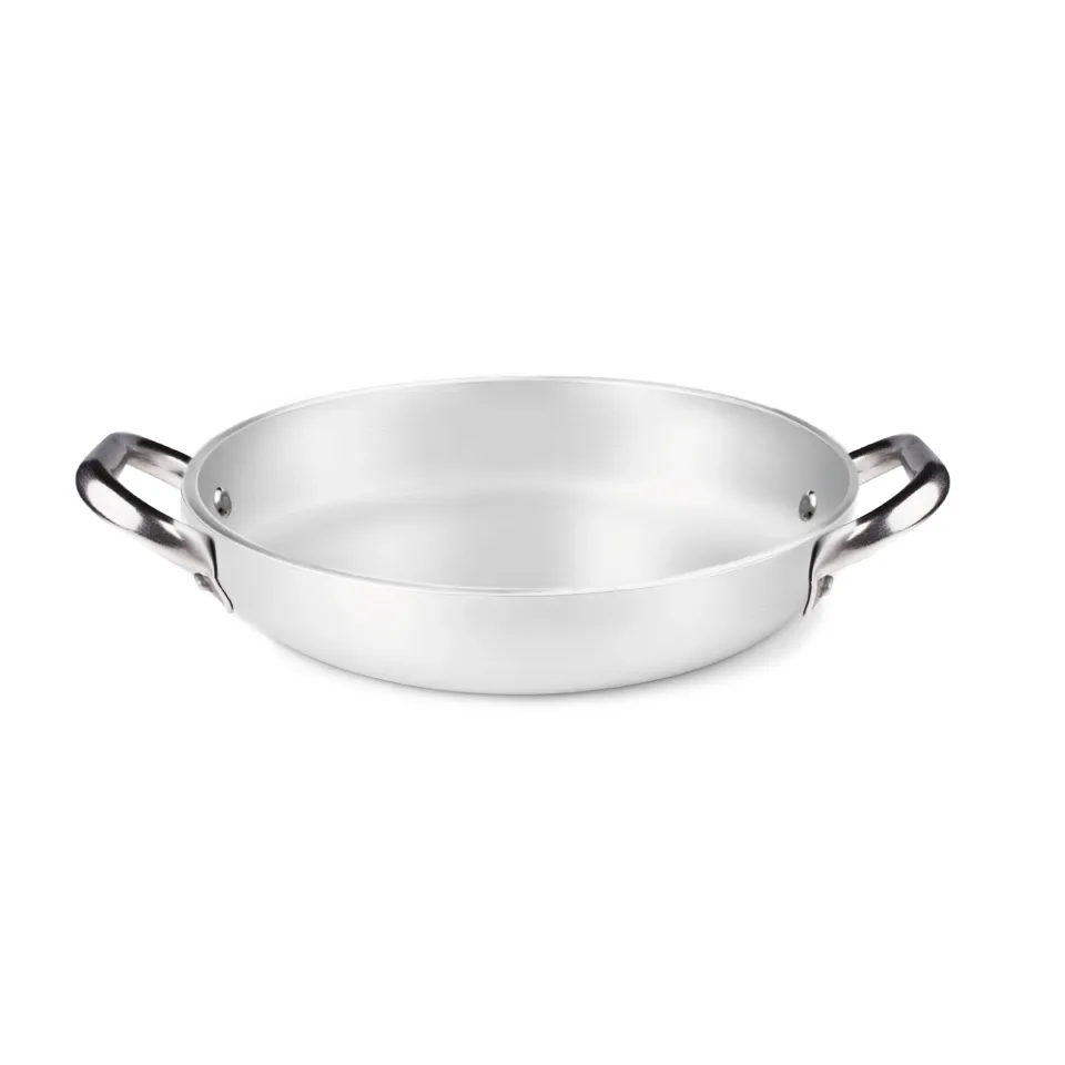 Agnelli Alluminio faitout alu 5 mm 2 poignées inox
