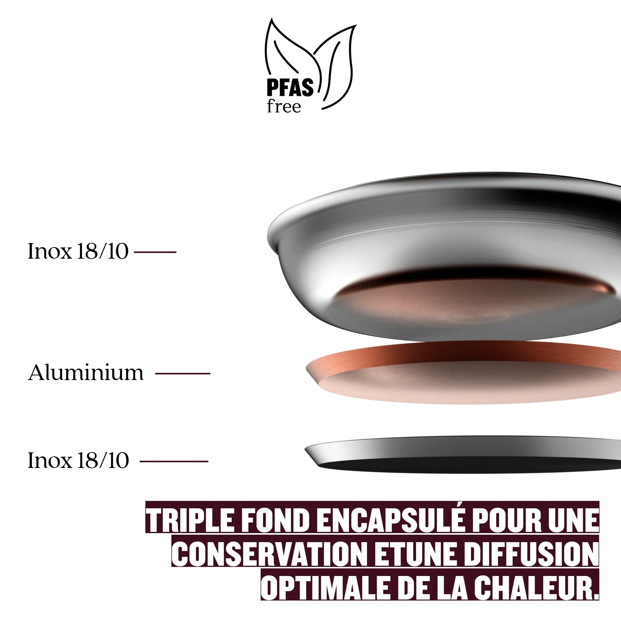 Beka Chef marmite à pâtes inox 24 cm 7,6 L induction