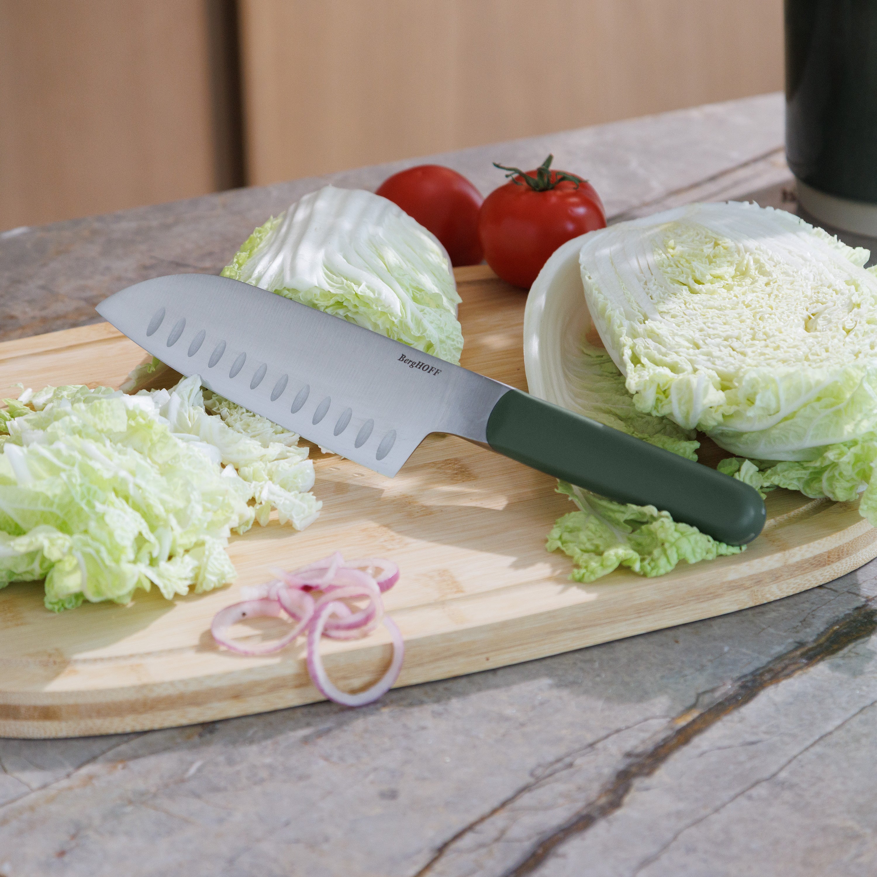 Berghoff Elements couteau santoku large inox