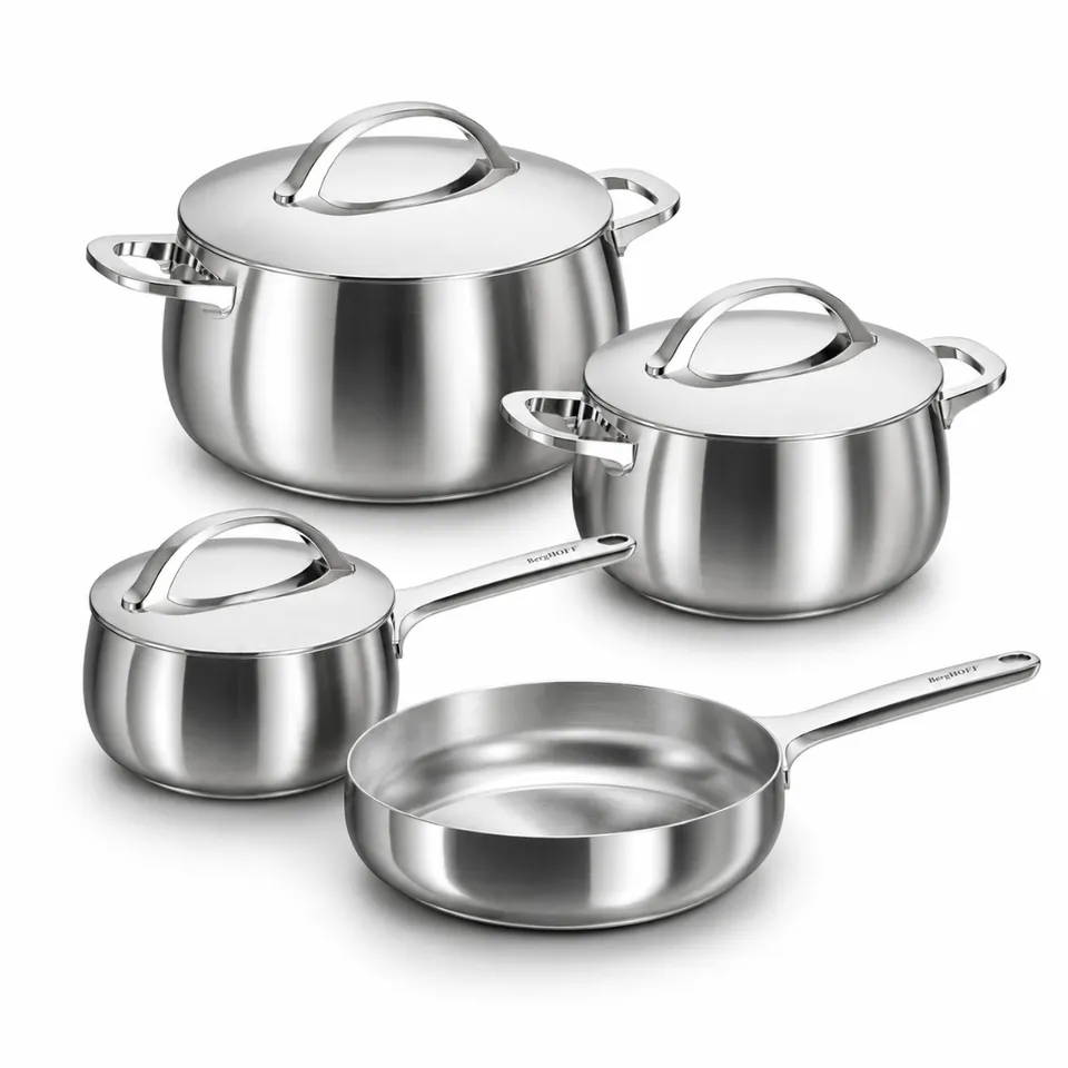 Berghoff Belly Batterie 7 pièces inox induction