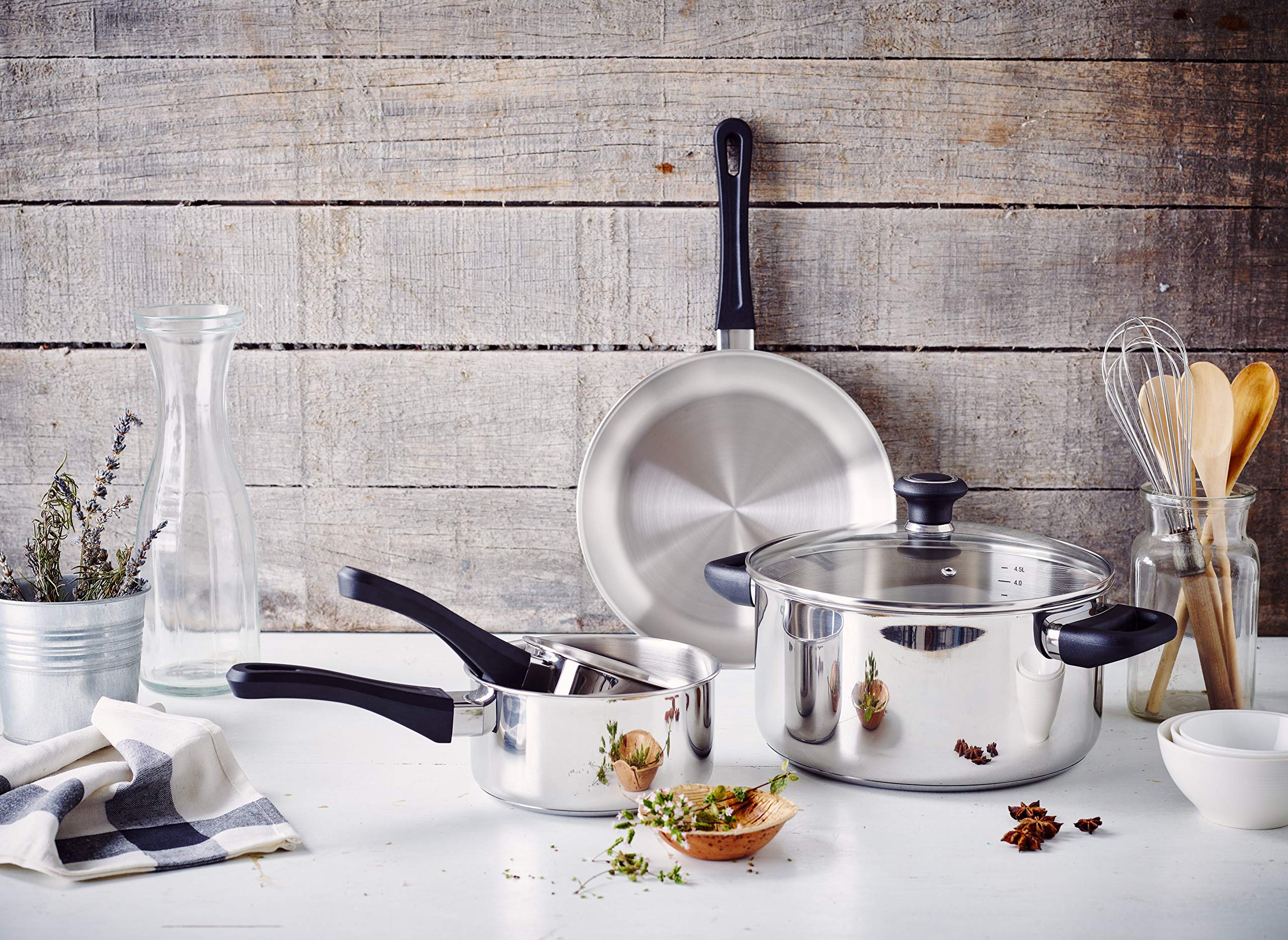 Beka Polo casserole inox 12 cm 0,7 L sans PFAS