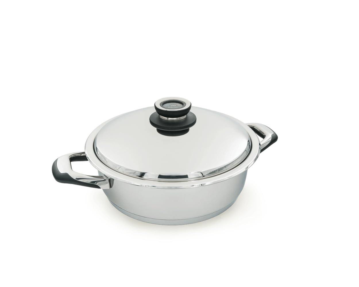 Ecovitam Sauteuse inox 18/10 3L 24 cm sans revêtement