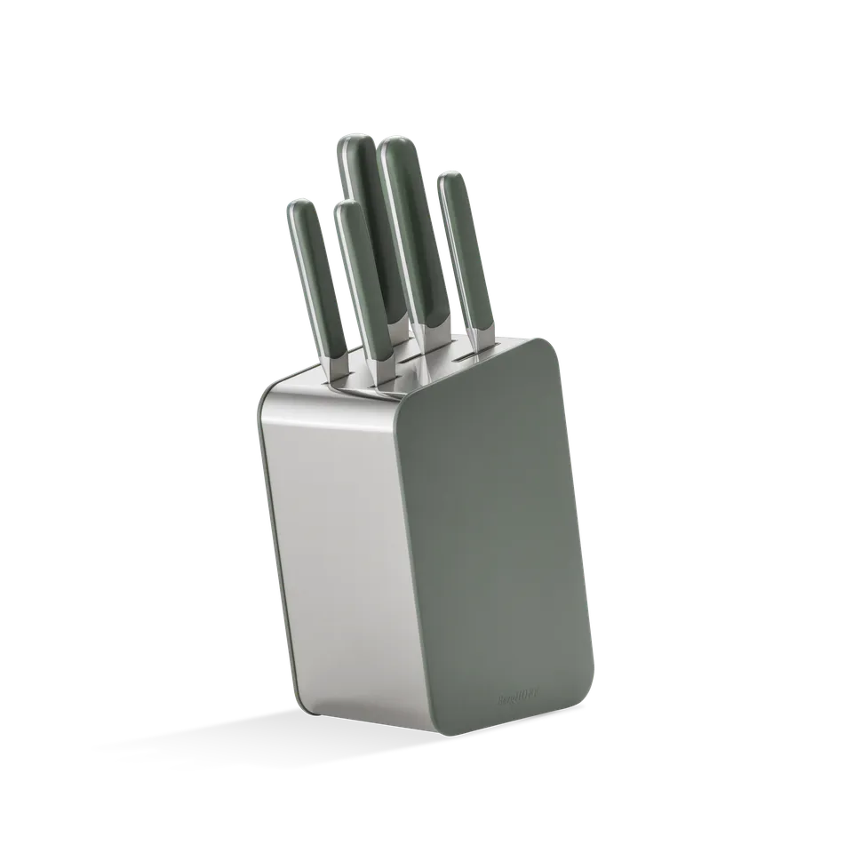 Berghoff Elements set 6 pièces bloc couteaux inox