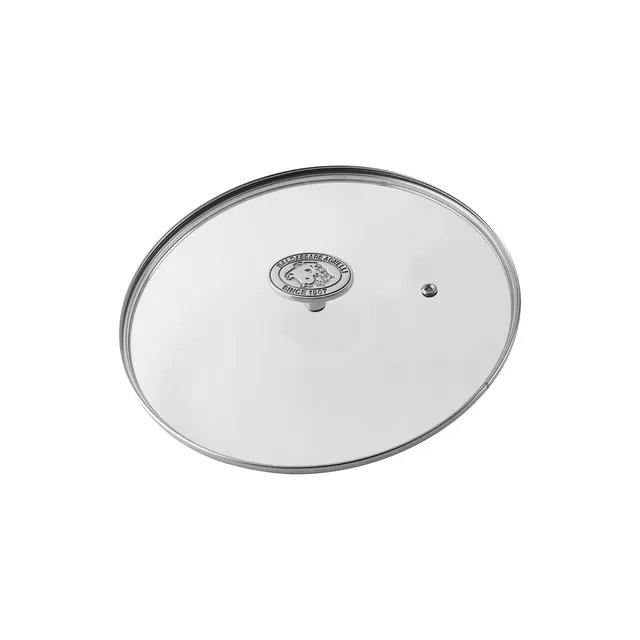 Agnelli Accessori couvercle verre bouton inox sans nickel