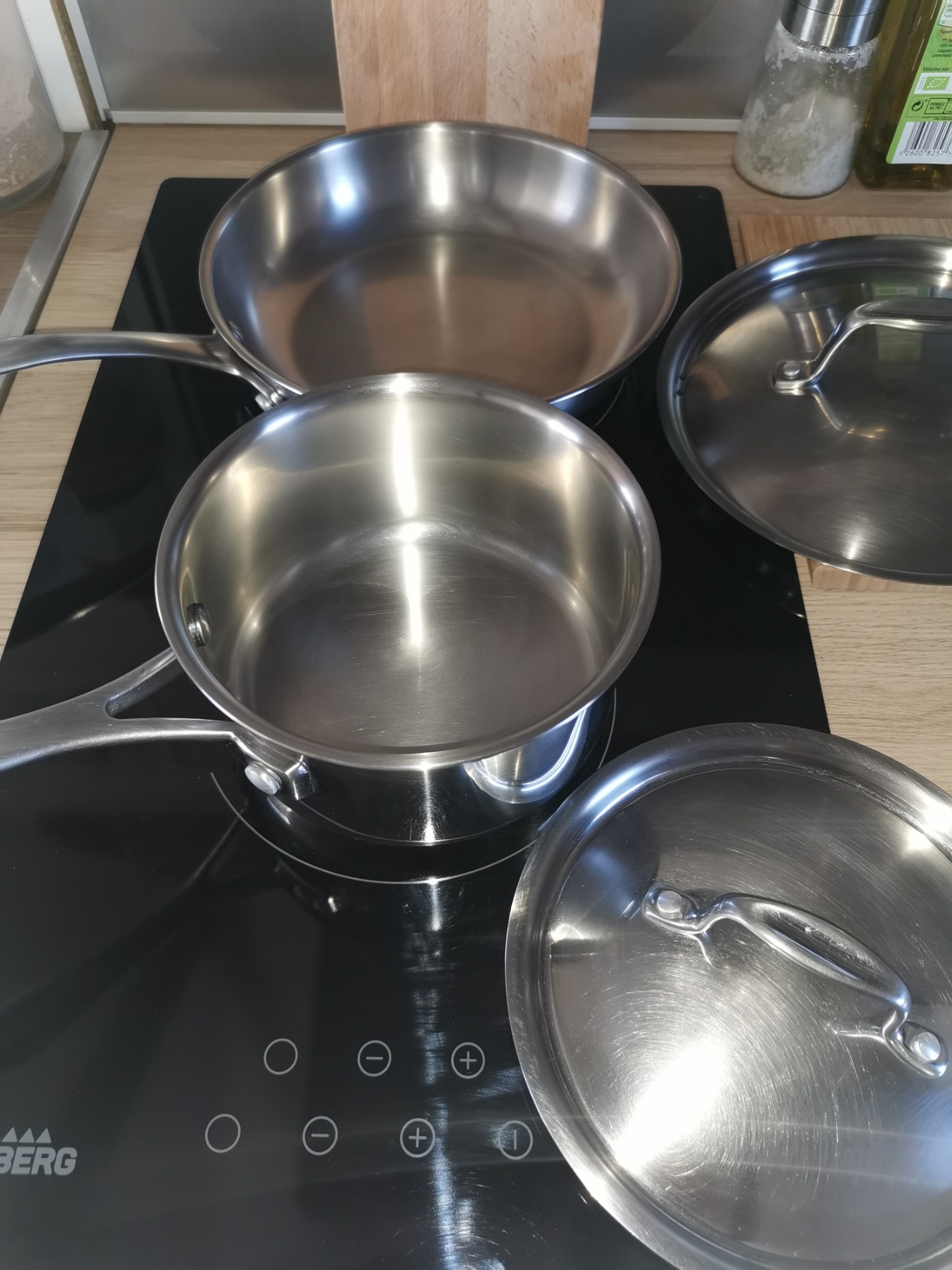 Beka Chef Lot 4 Casseroles Inox 14-20 cm Induction
