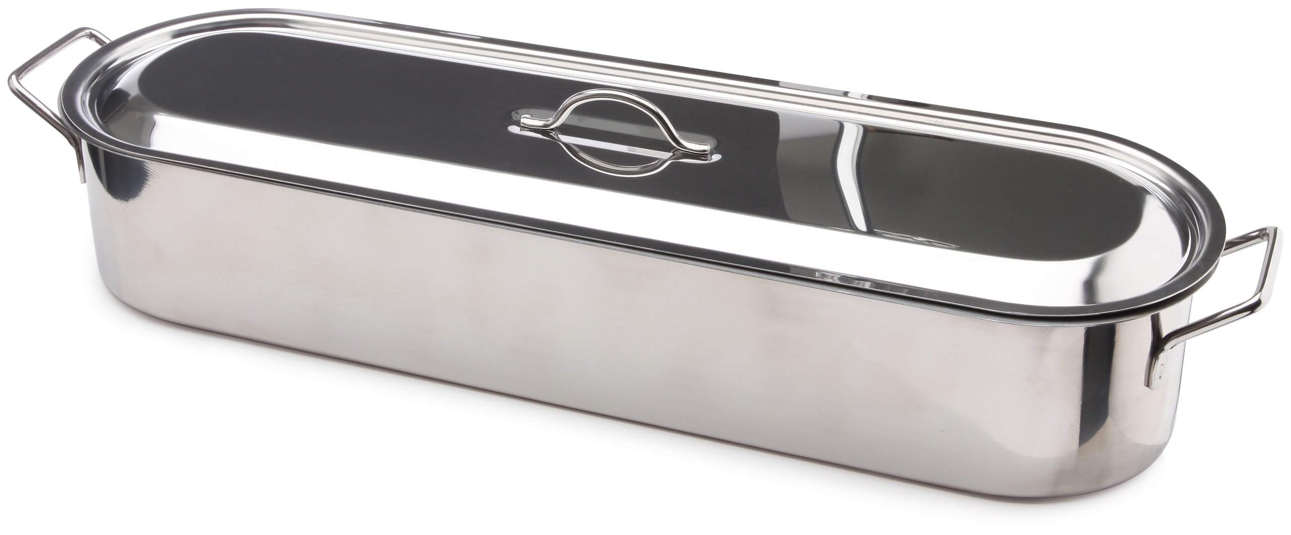 Beka Woks and Grills poissonnière inox 45 cm avec grille