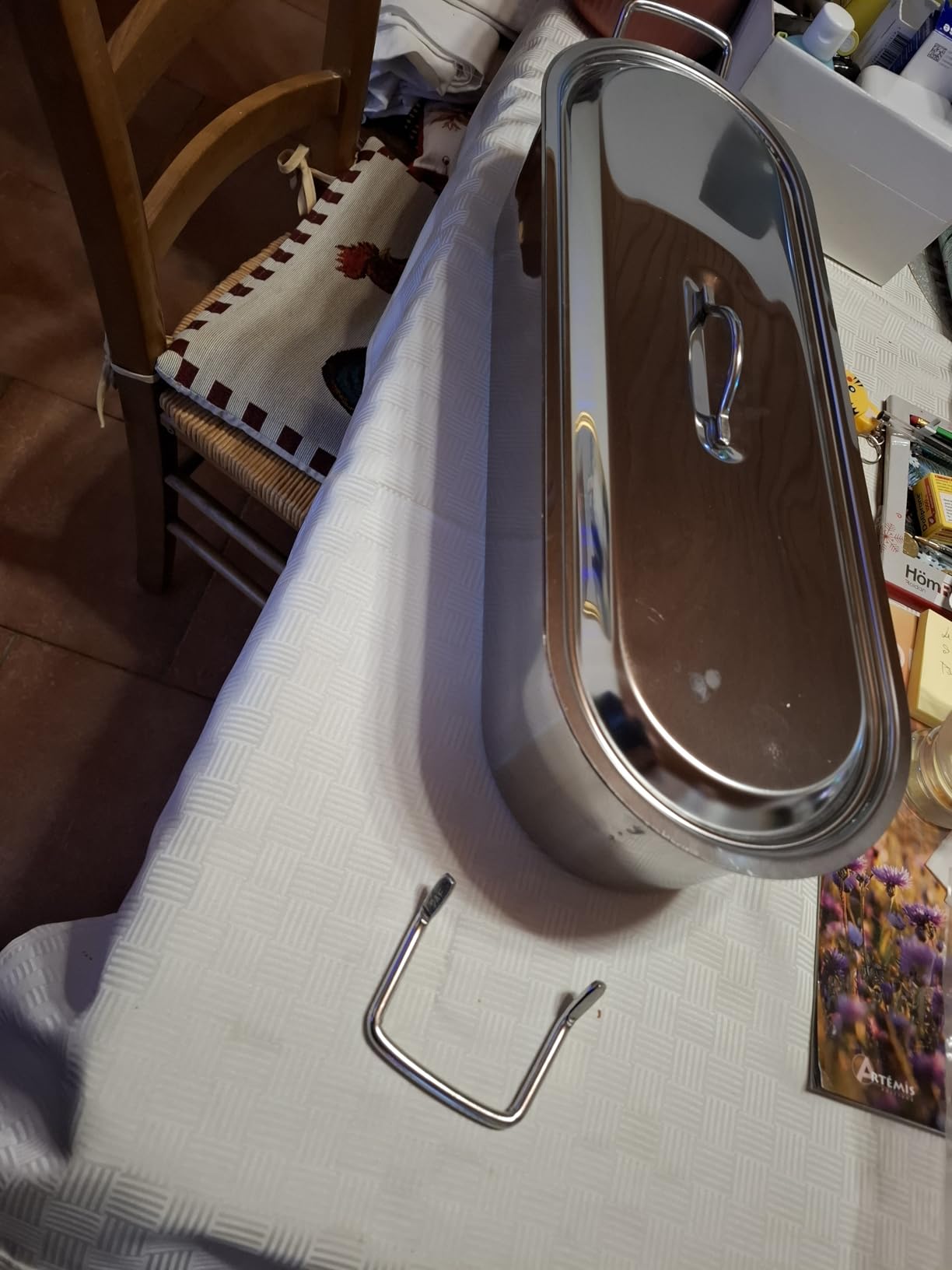 Beka Woks and Grills poissonnière inox 45 cm avec grille