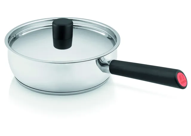 Beka Focus Sauteuse inox 24 cm + couvercle