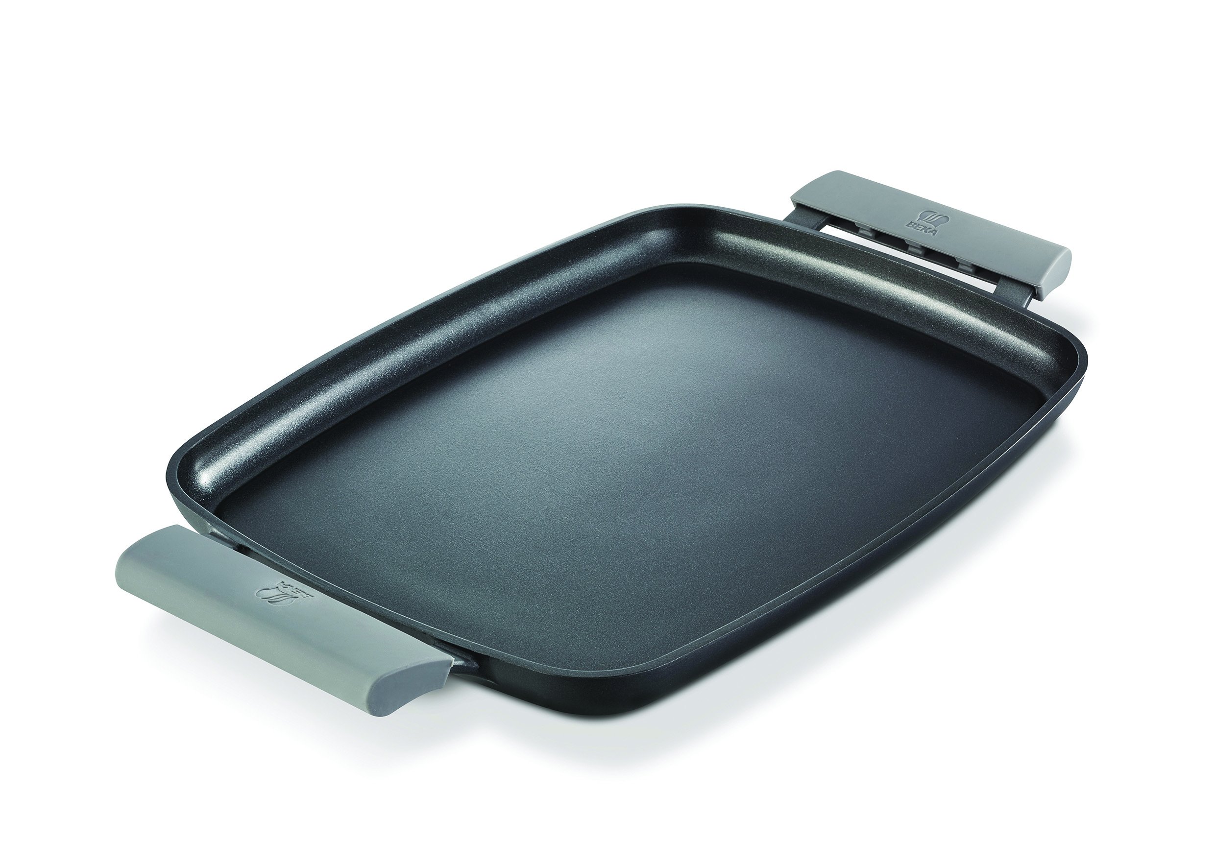 Beka 16304094 plaque grill nervurée fonte alu 47x29 cm