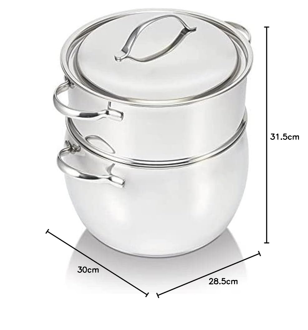 Beka Bekaline 16303104 Couscoussier Inox 24 cm 7 L
