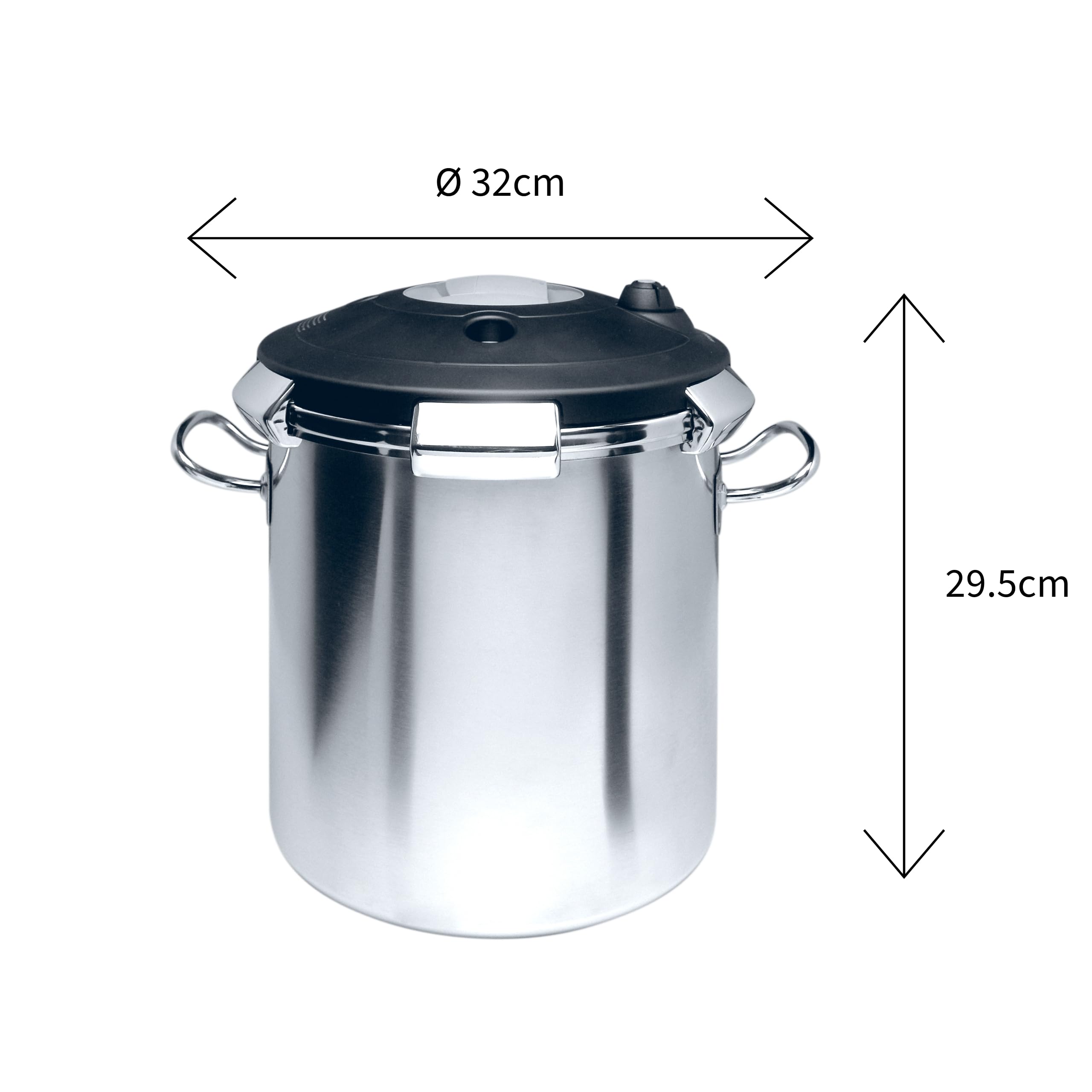 Artame Luna ART38225 autocuiseur inox 23 L Ø32 cm