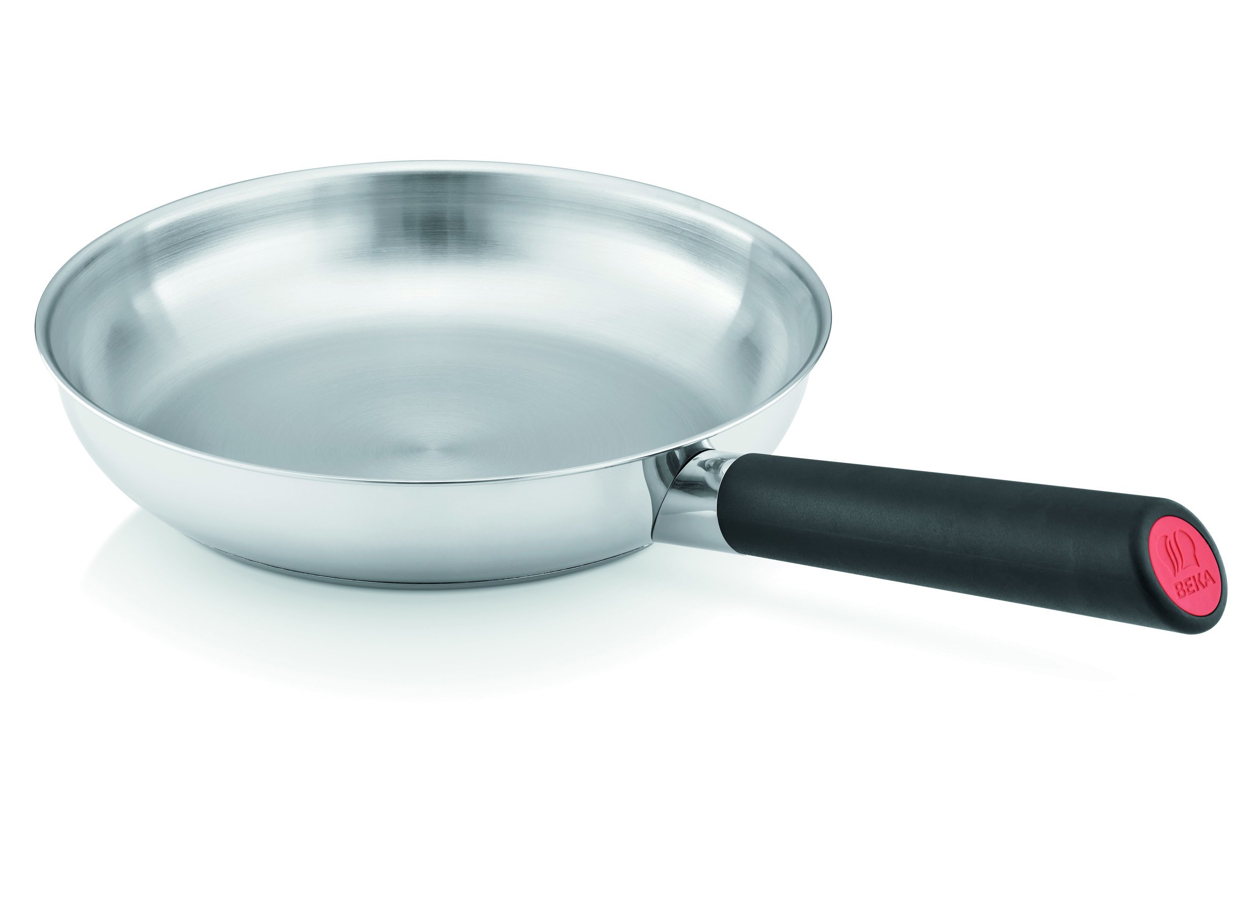 Beka Focus Poêle Inox 28 cm Sans Revêtement