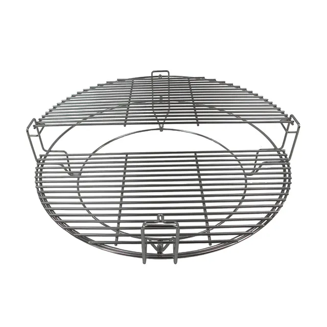 Agnelli BBPRO grille barbecue acier 2 niveaux Kamado