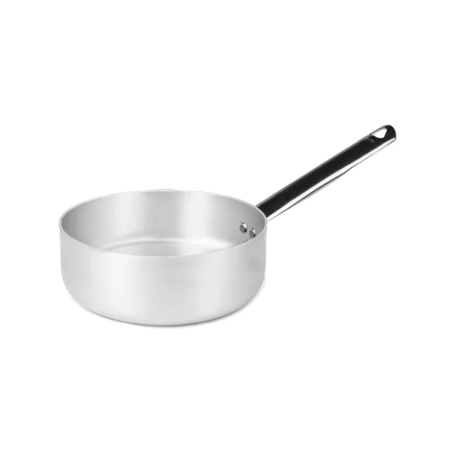 Agnelli Alluminio 3mm faitout bas aluminium manche inox