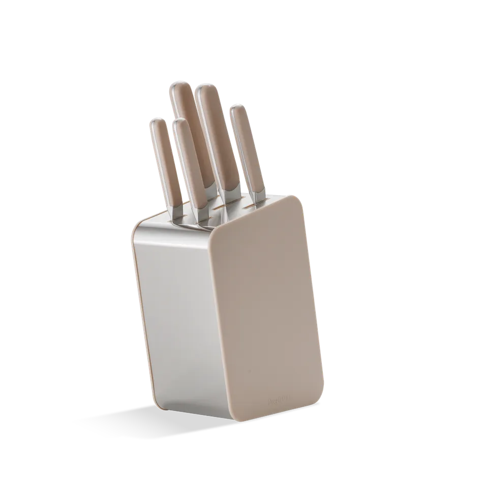 Berghoff Elements Bloc 6 couteaux cuisine rangement
