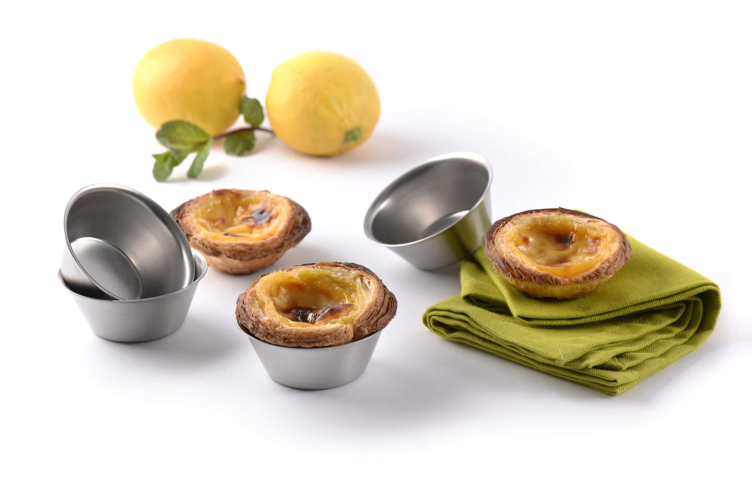 Artame Four ART32209 moule pastel de nata inox 6 x 5 cm