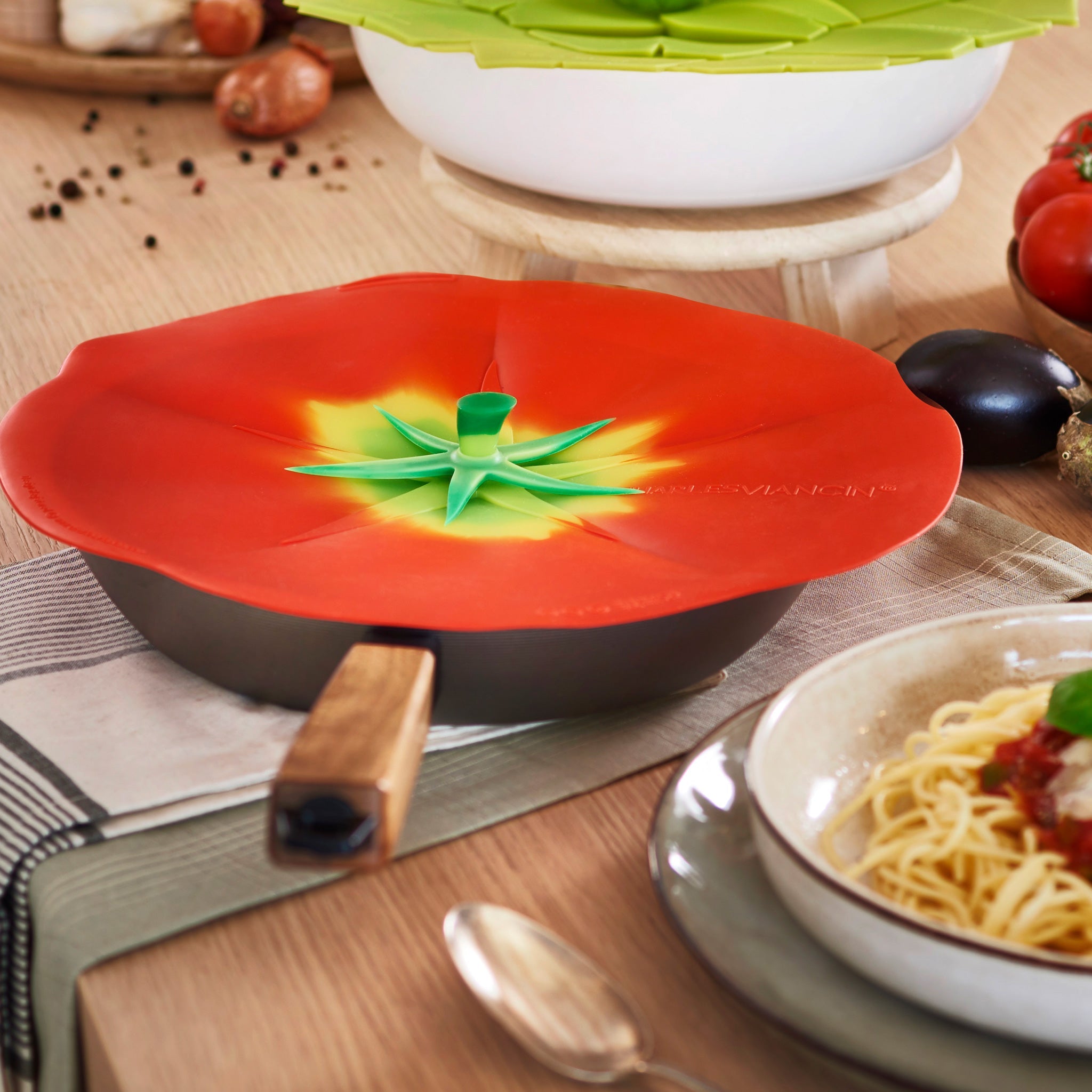 Charles Viancin Potager couvercle silicone lot 5 légumes