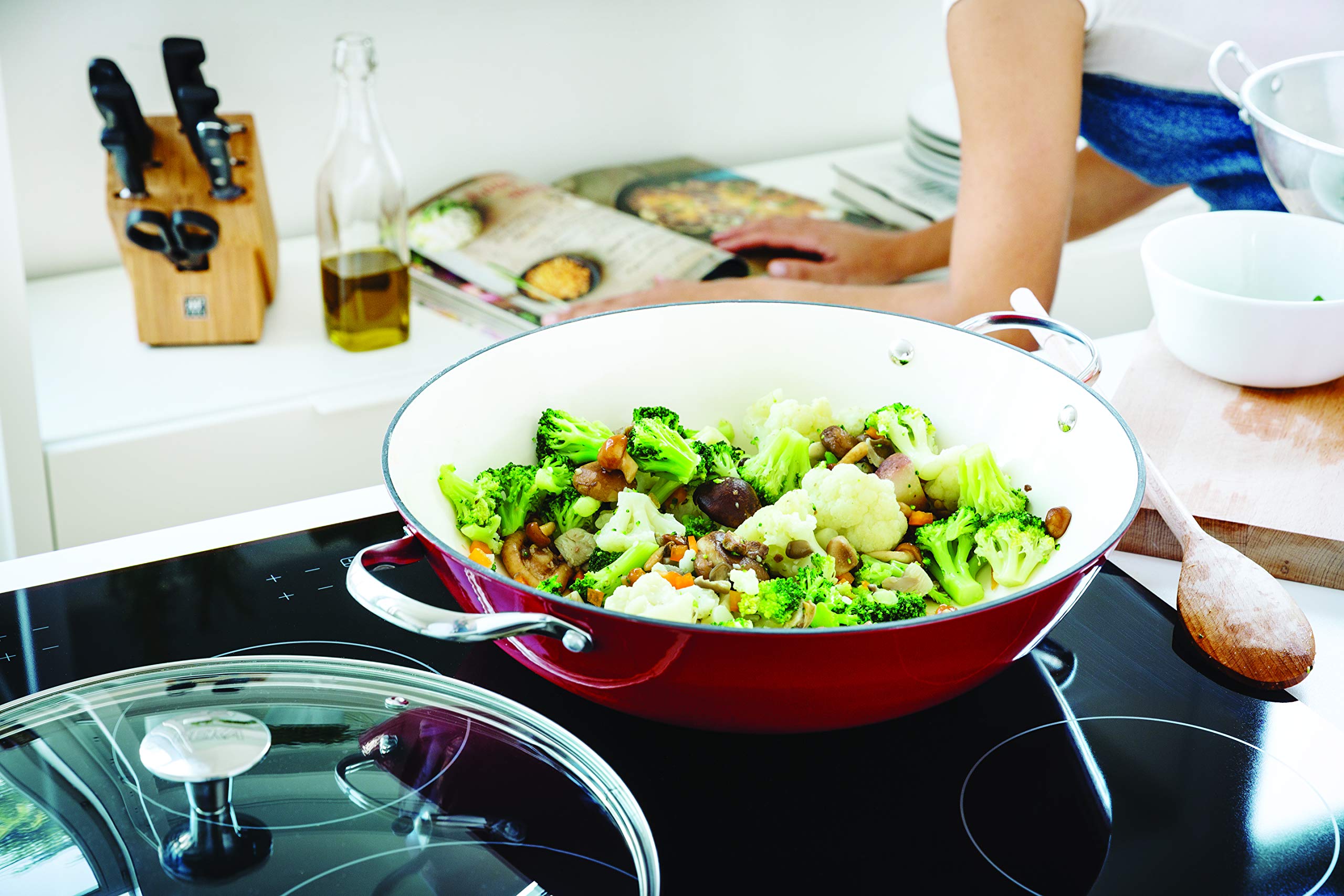 Beka Arome Wok Fonte Rouge 38 cm Induction