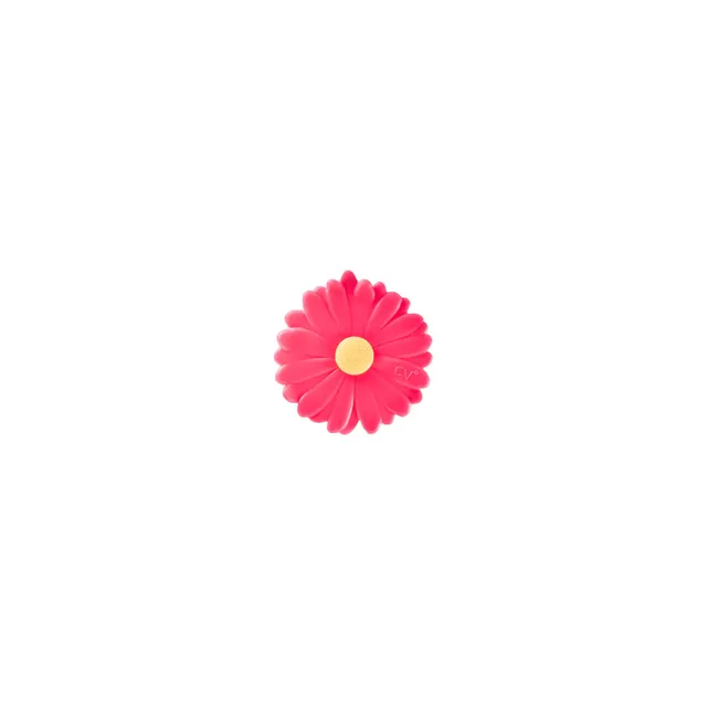 Charles Viancin Daisy bouchon vin silicone rose