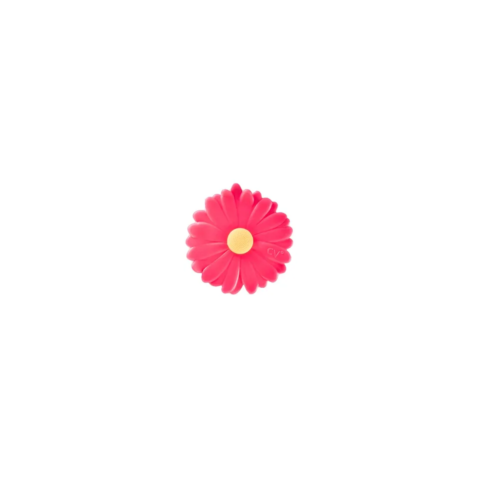 Charles Viancin Daisy bouchon vin silicone rose
