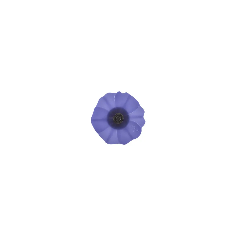 Charles Viancin Poppy bouchon bouteille silicone bleu nuit