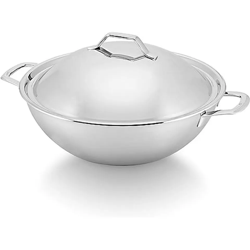 Bekaline Tri Lux 13410344 Wok 34 cm inox triply