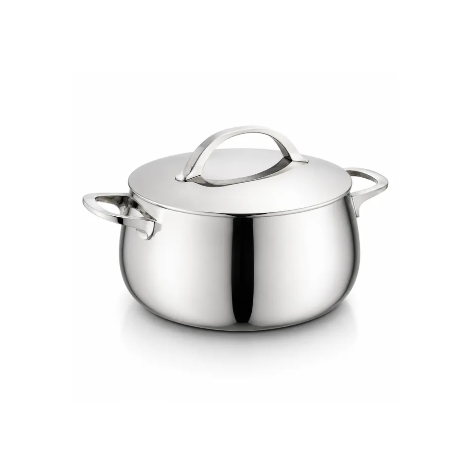 Berghoff Belly 18 cm casserole inox 3 plis induction