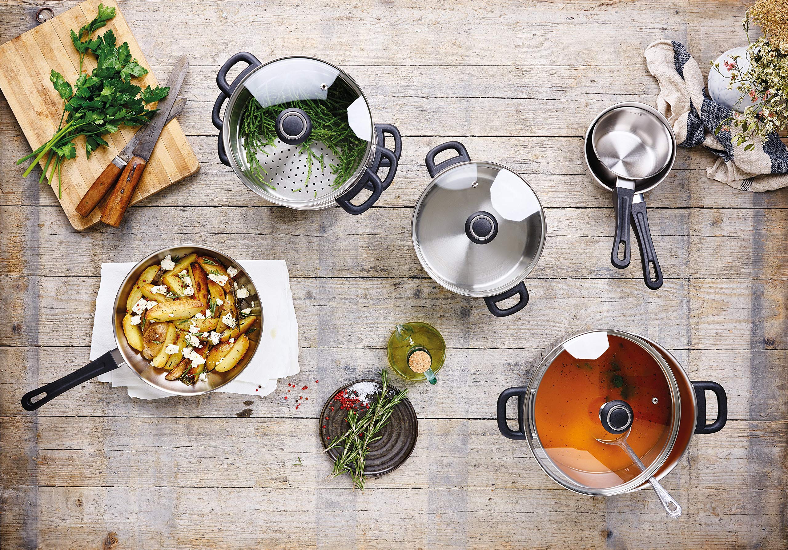 Beka Polo casserole inox 12 cm 0,7 L sans PFAS