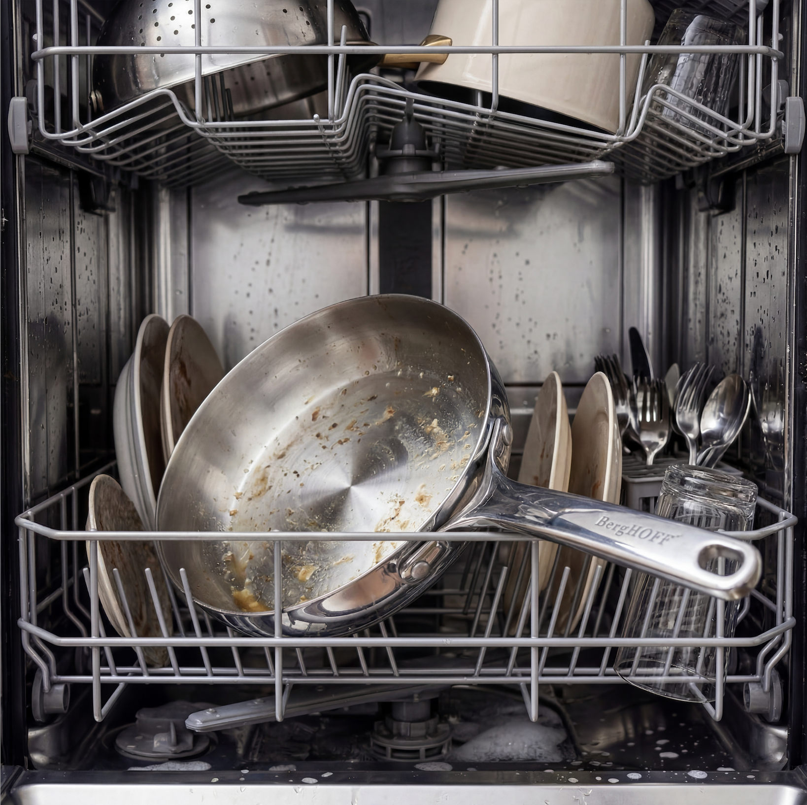 Berghoff Belly Duo Poêles Inox 24 et 28 cm