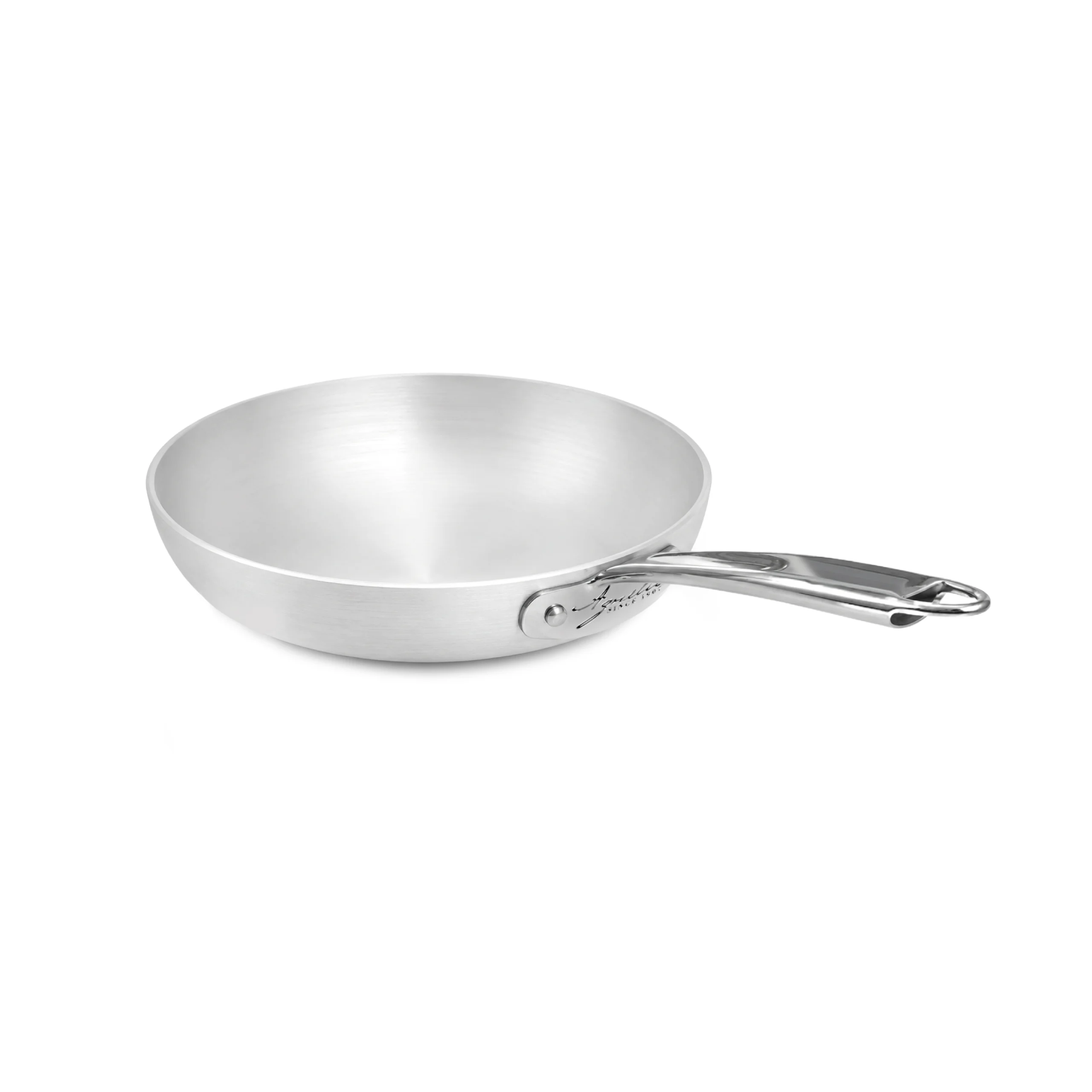 Agnelli 1907 poêle haute alu 3mm induction 1 manche inox