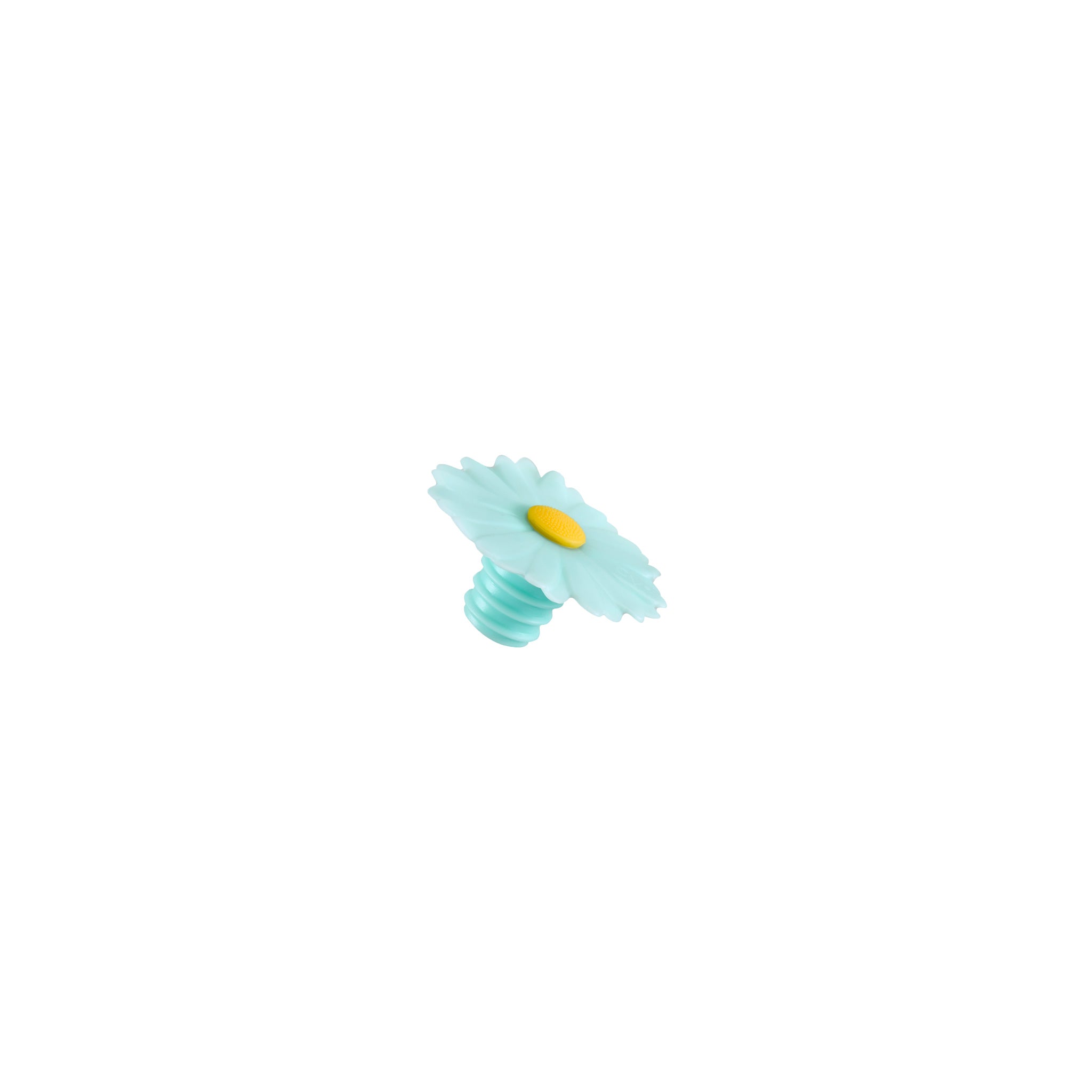 Charles Viancin Daisy bouchon vin silicone aqua