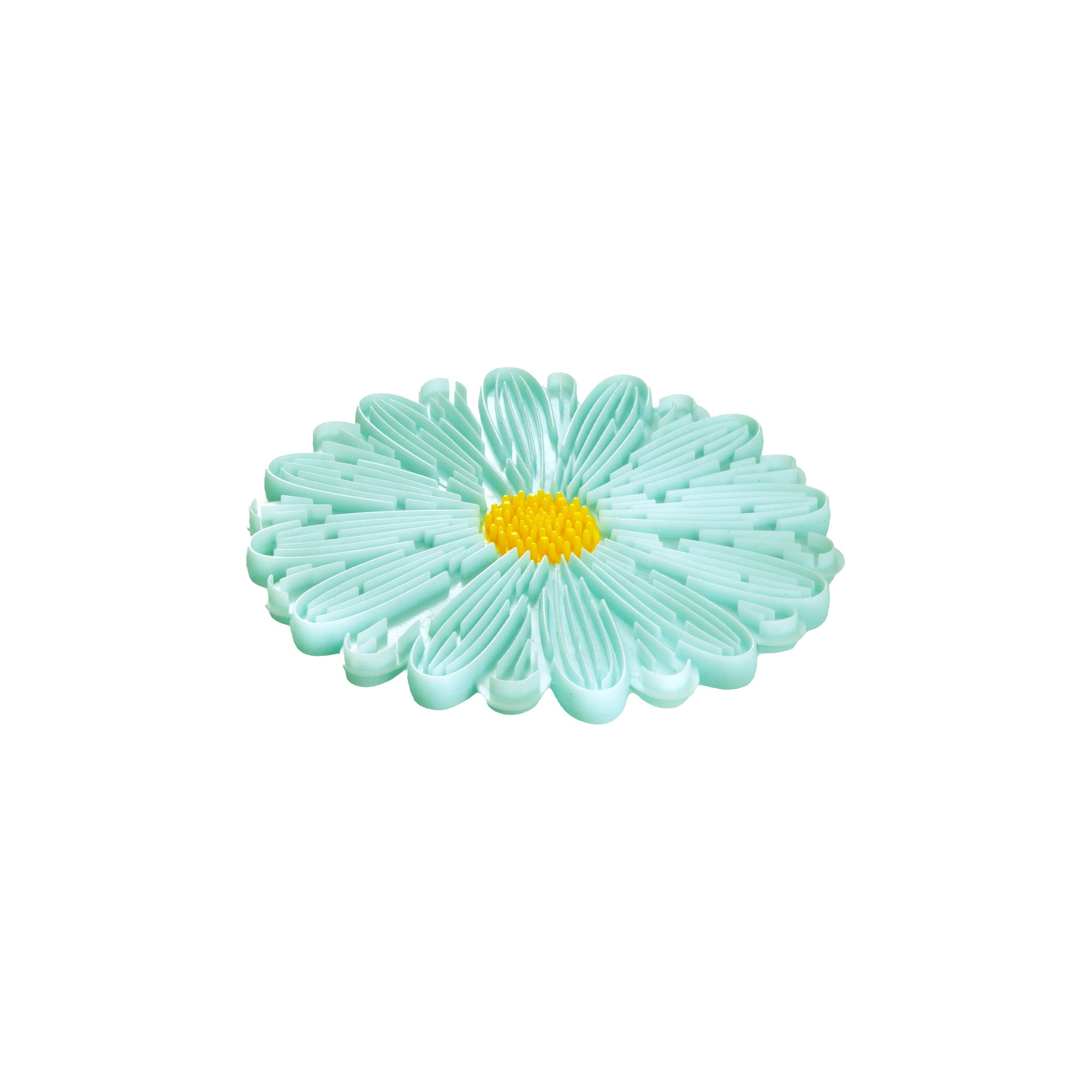 Charles Viancin Daisy dessous-de-plat silicone 15 cm aqua