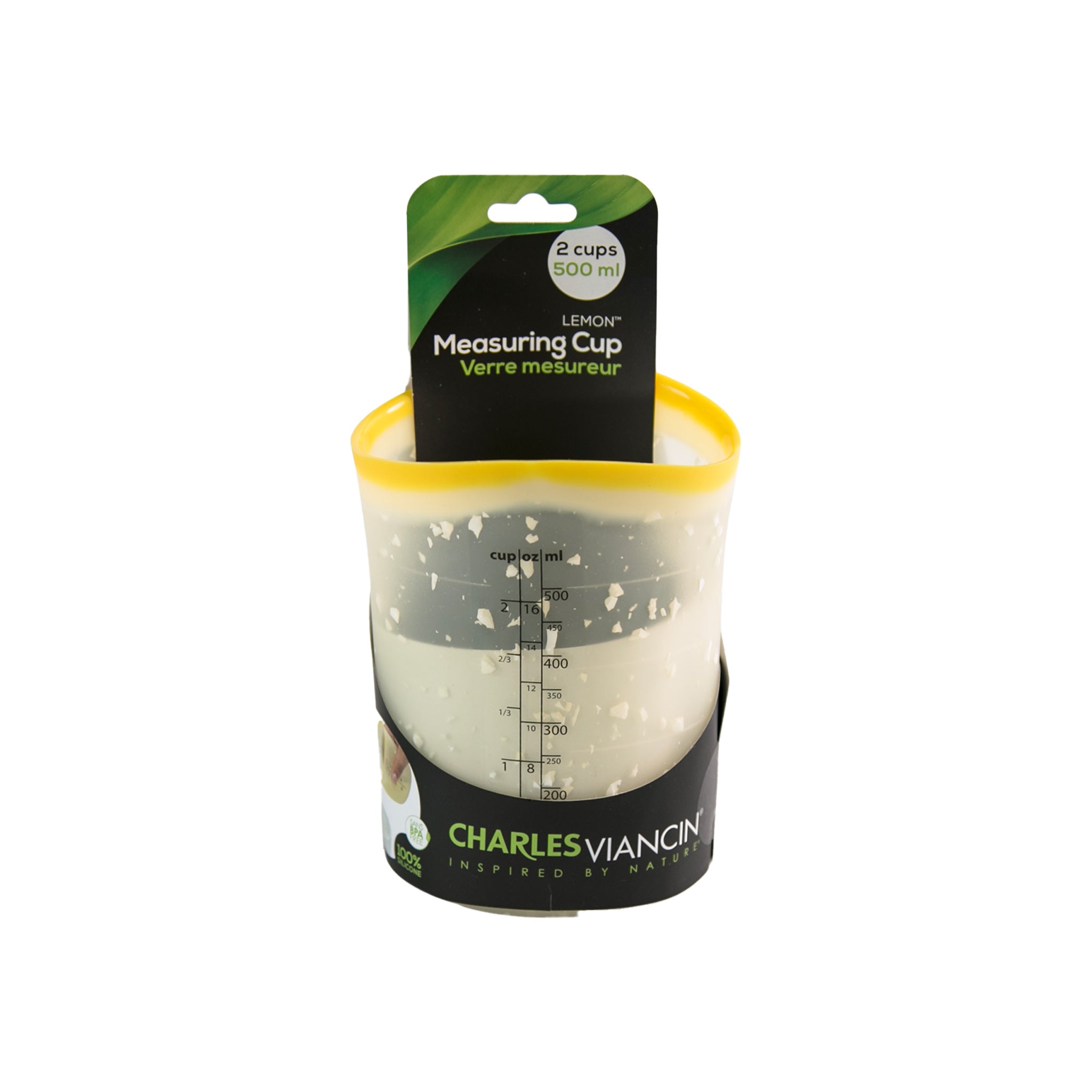 Charles Viancin Measuring Cups Lemon M verre doseur silicone