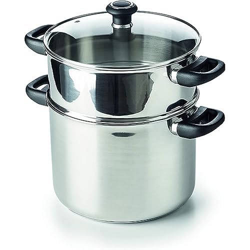 Beka Polo Couscoussier Inox 24 cm Couvercle Verre