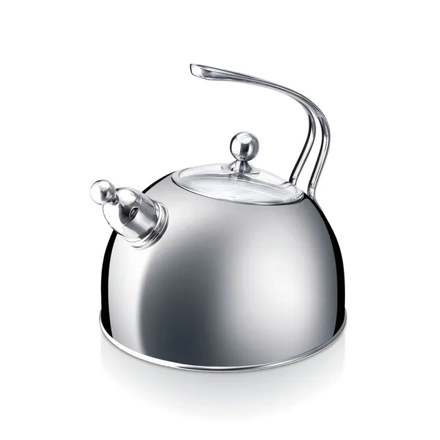 Beka Melbourne bouilloire inox 2,5 L sifflante argent