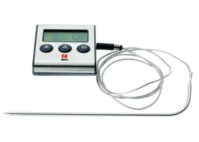 Beka Exacto 16303094 Minuteur thermomètre inox sonde