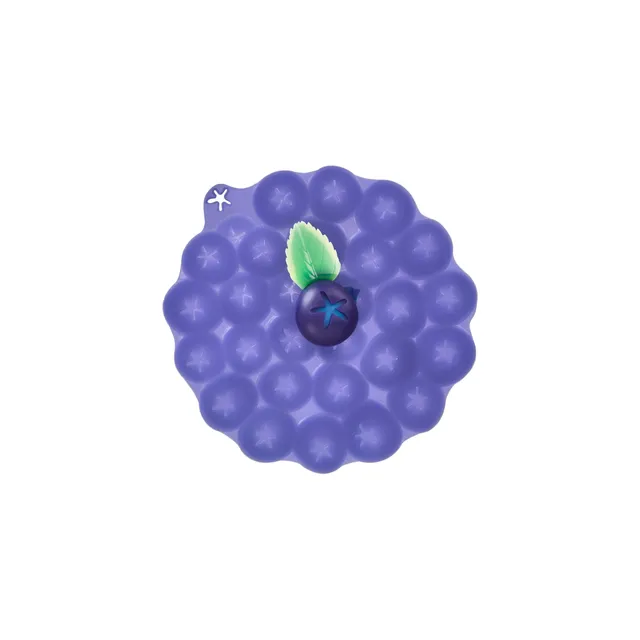 Charles Viancin Blueberry couvercle silicone 15 cm myrtille