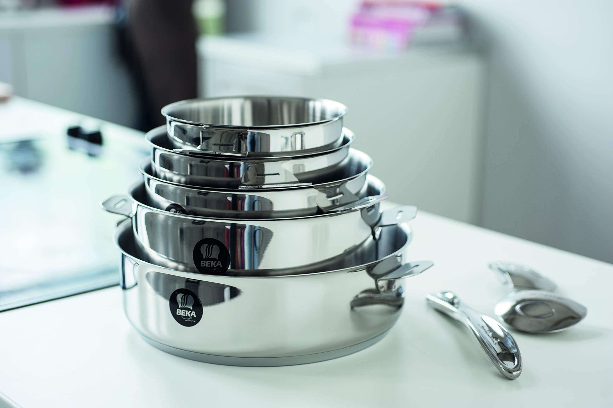 Beka Evolution manche amovible inox 18/10