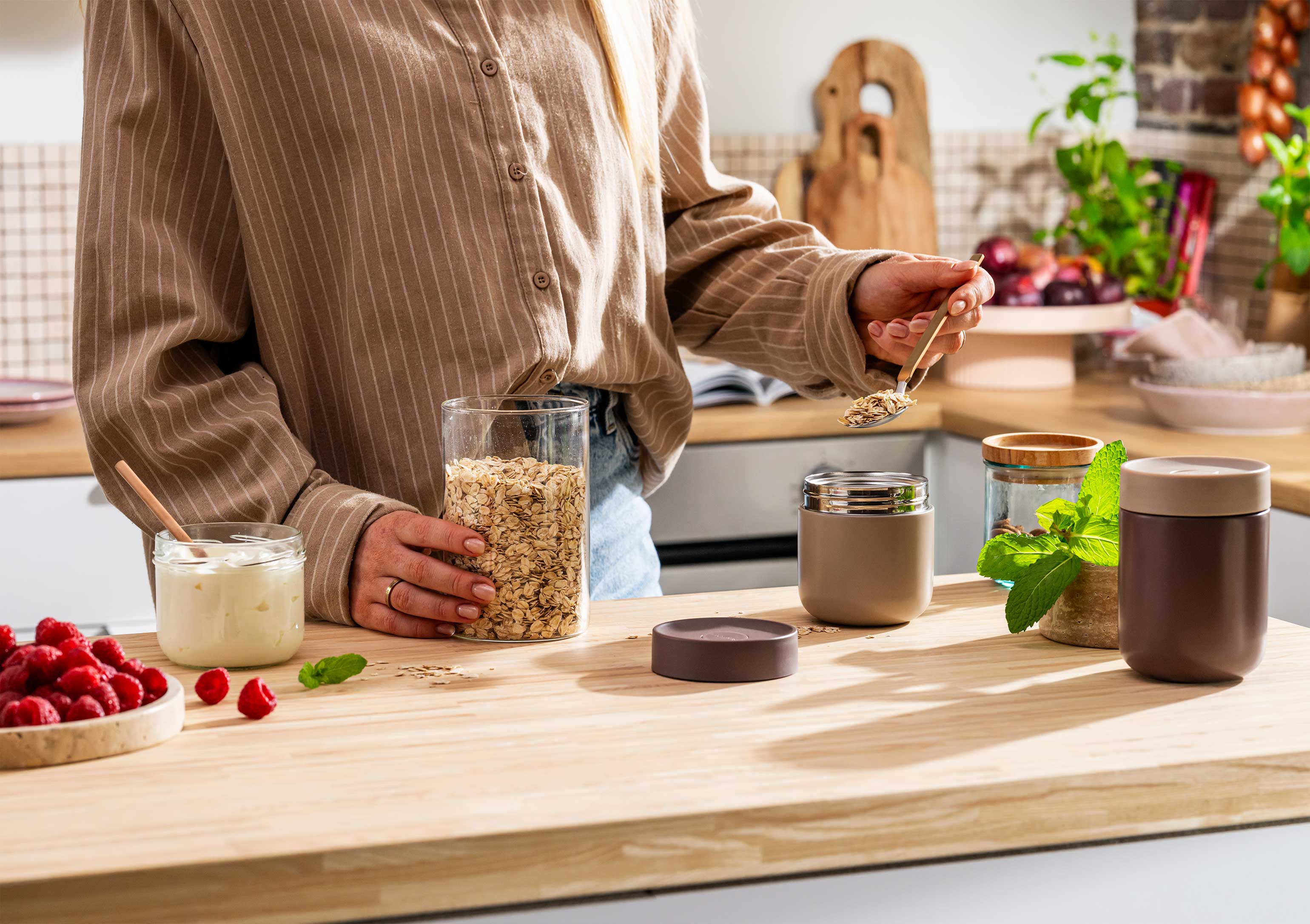 Berghoff Kitchen Prep Salad Serving Duo couverts salade service