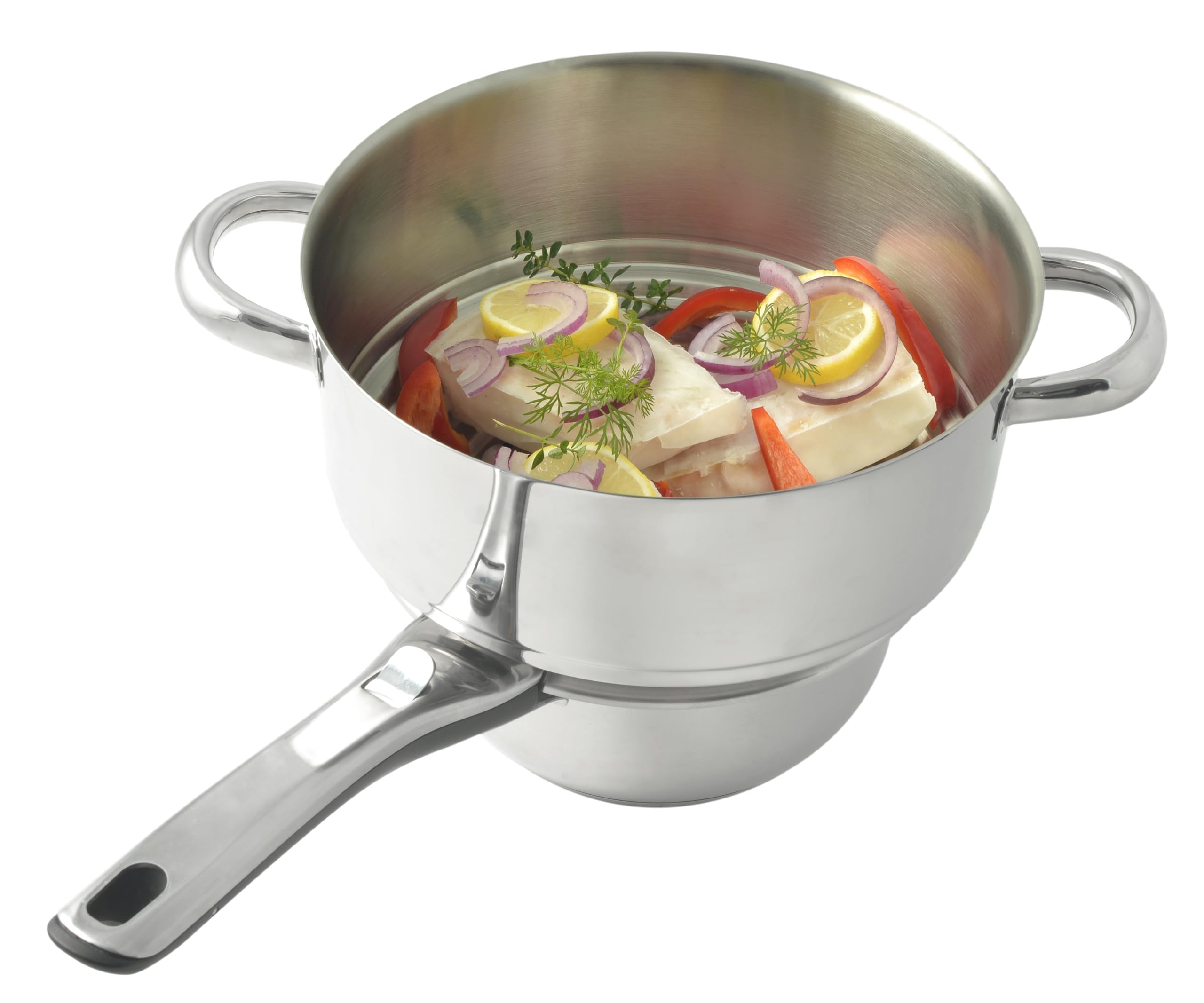 Artame Vapeur ART32956 panier vapeur inox 16-24 cm couvercle