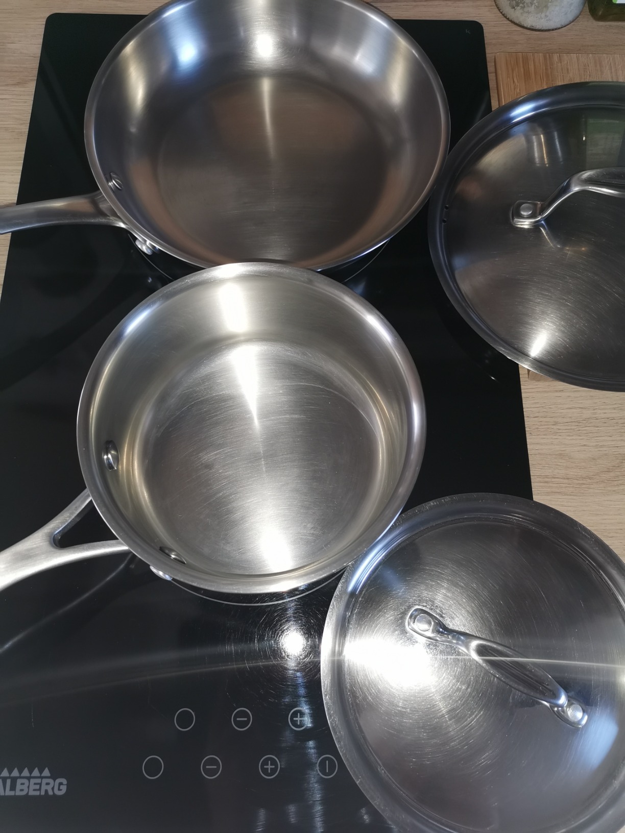 Beka Chef Lot 4 Casseroles Inox 14-20 cm Induction