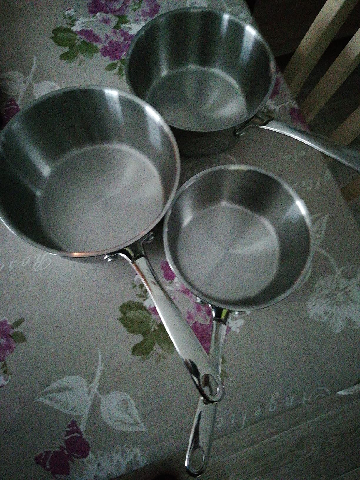 Beka Belvia Batterie 3 Casseroles Inox 16/18/20 cm