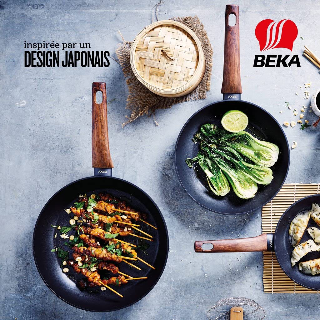 Beka Yakuro Lot 2 Poêles 24-28 cm Alu Induction
