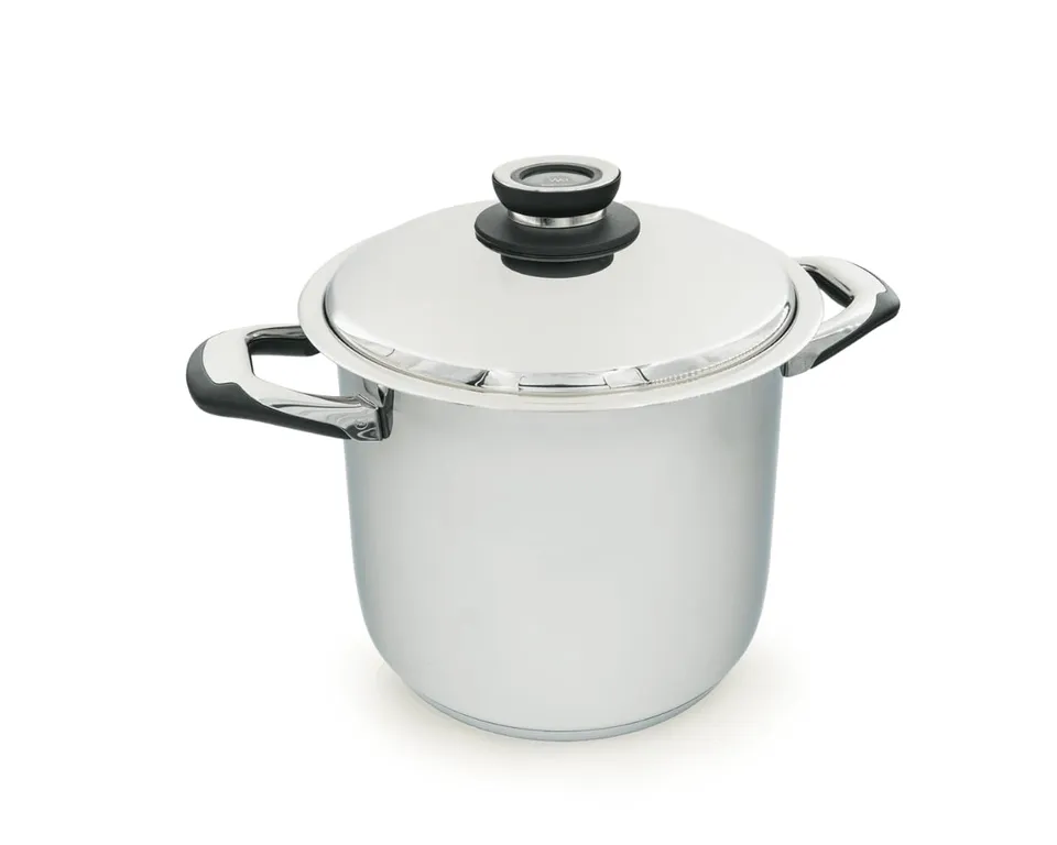 Ecovitam Faitout 9L Inox 18/10 24 cm Thermomètre