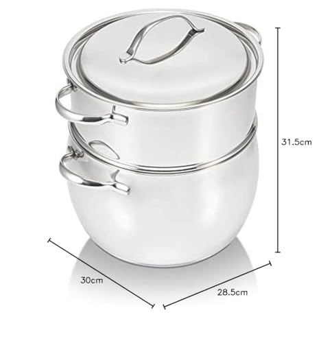 Beka Bekaline 16303104 Couscoussier Inox 24 cm 7 L