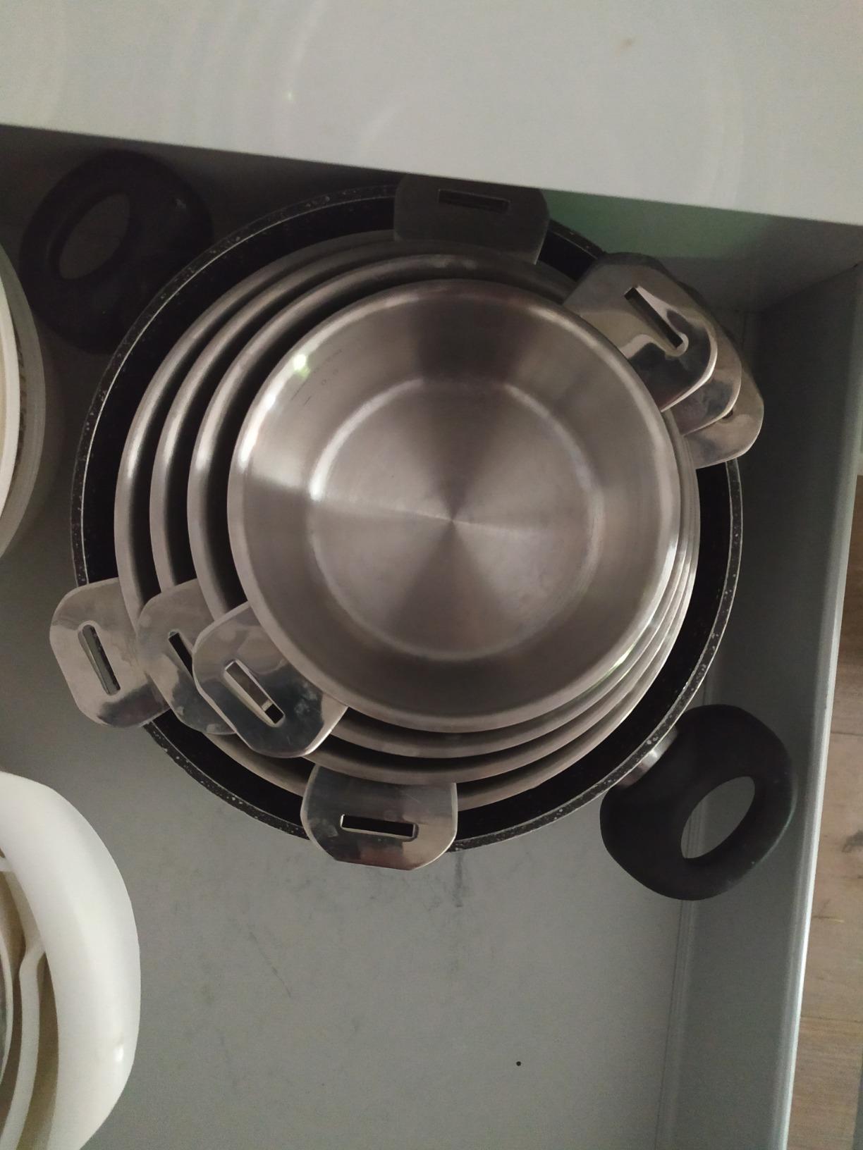 Beka Select Batterie 4 casseroles inox induction sans manche