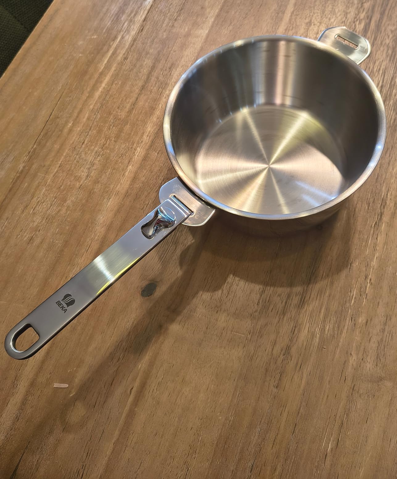 Beka Select poignée amovible inox grise