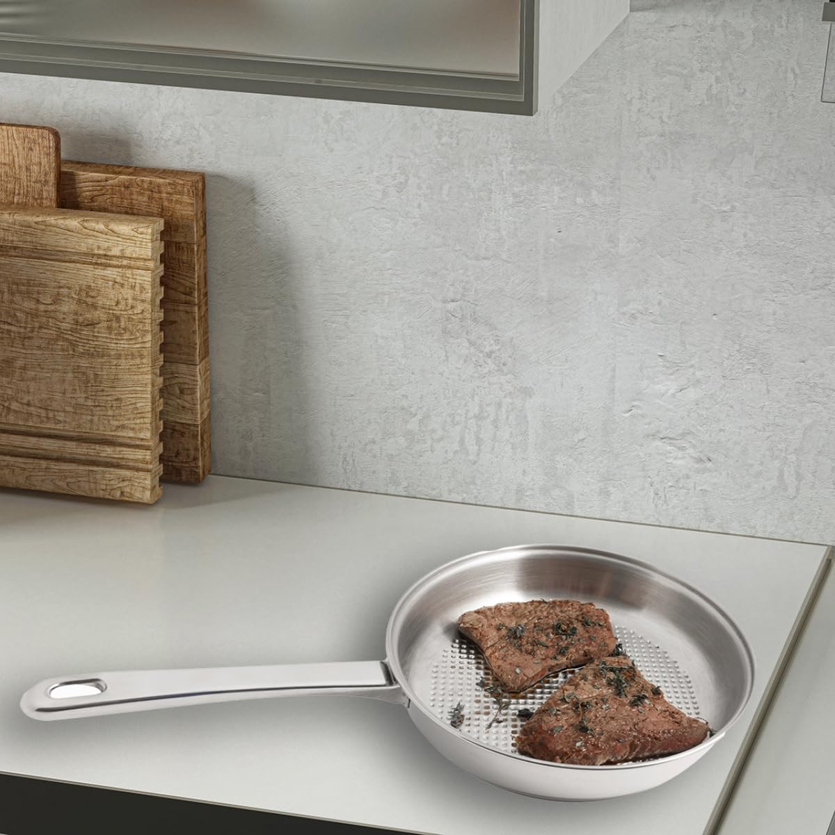Artame Nordico ART91920 Poêle Inox 20 cm Nid Abeille