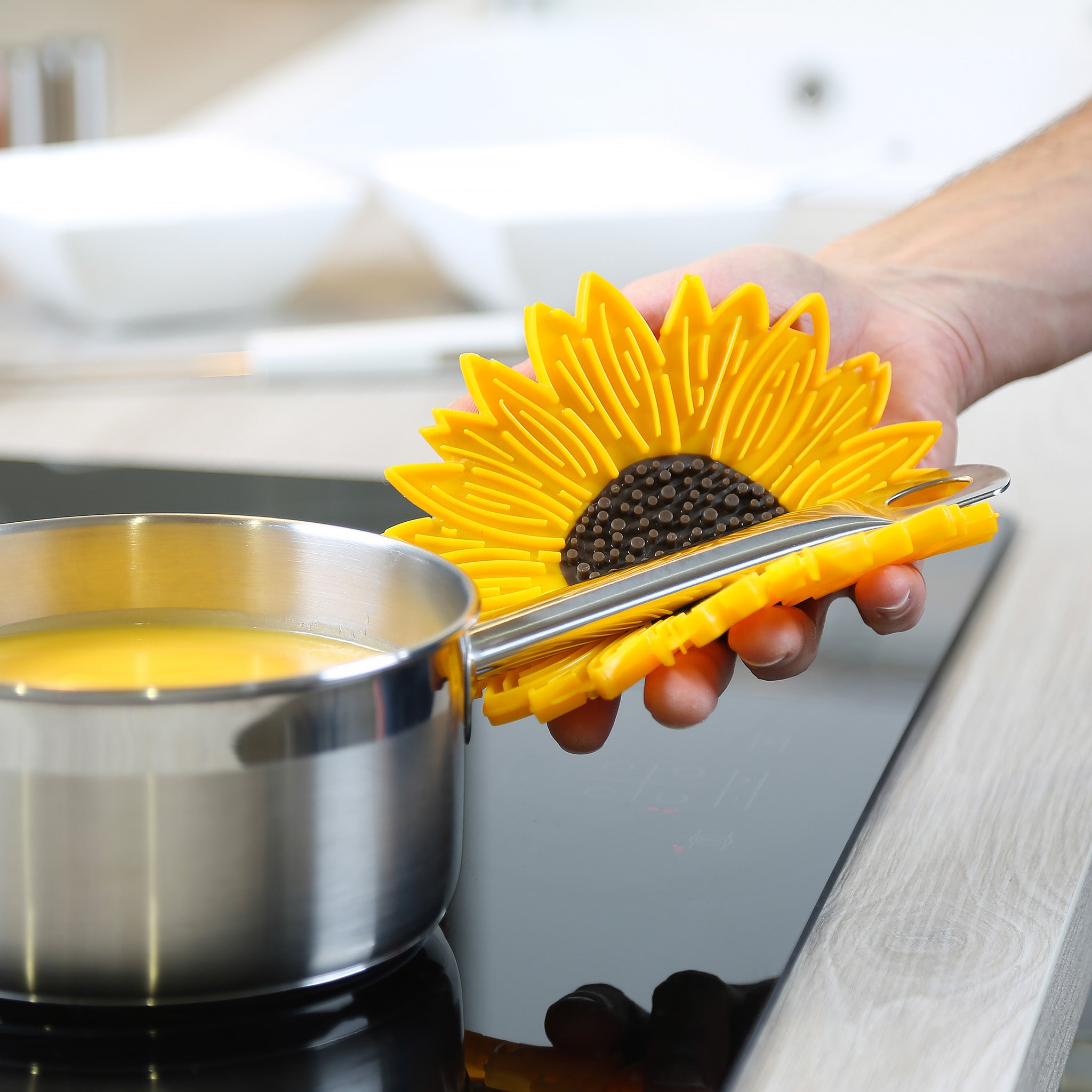 Charles Viancin Sunflower 6" dessous-de-plat tournesol