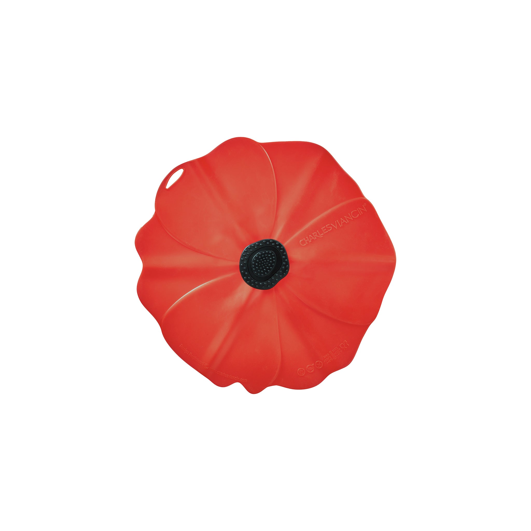 Charles Viancin Poppy couvercle silicone 15 cm hermétique